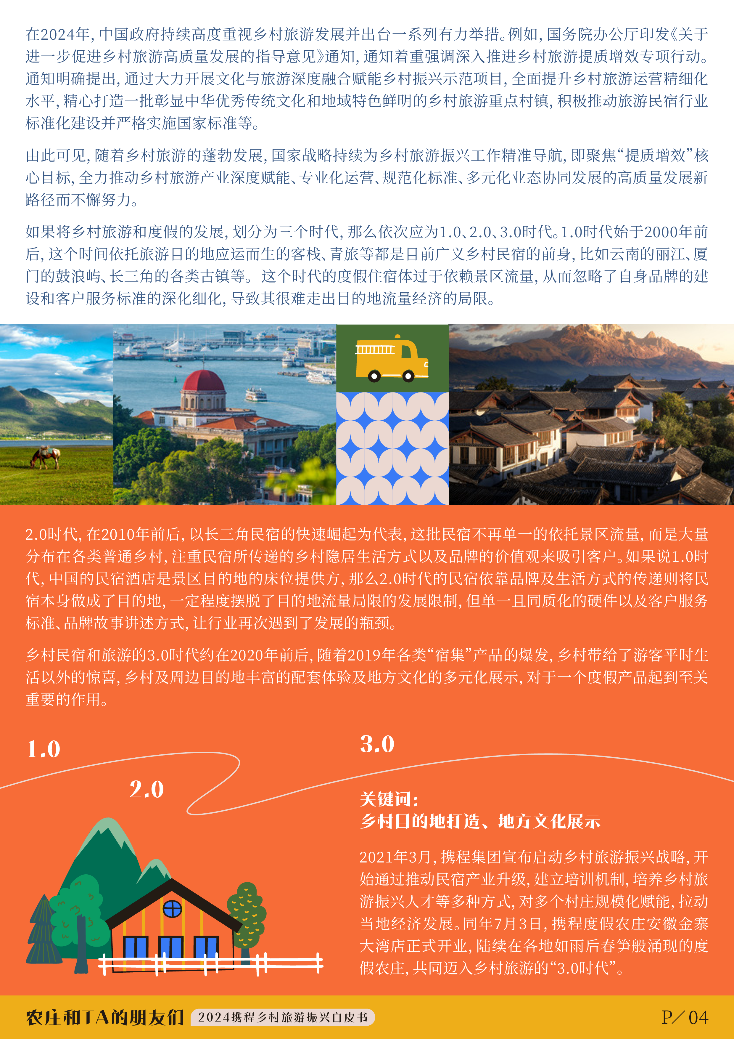 携程2024年度乡村旅游振兴白皮书农庄和TA的朋友们20页